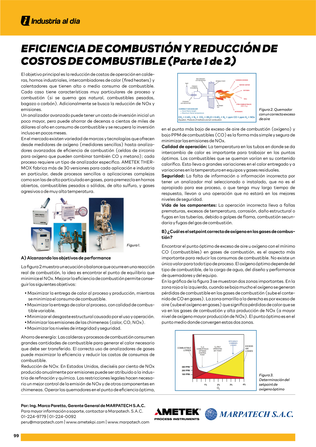 Thermox – Análisis de Combustión AMETEK