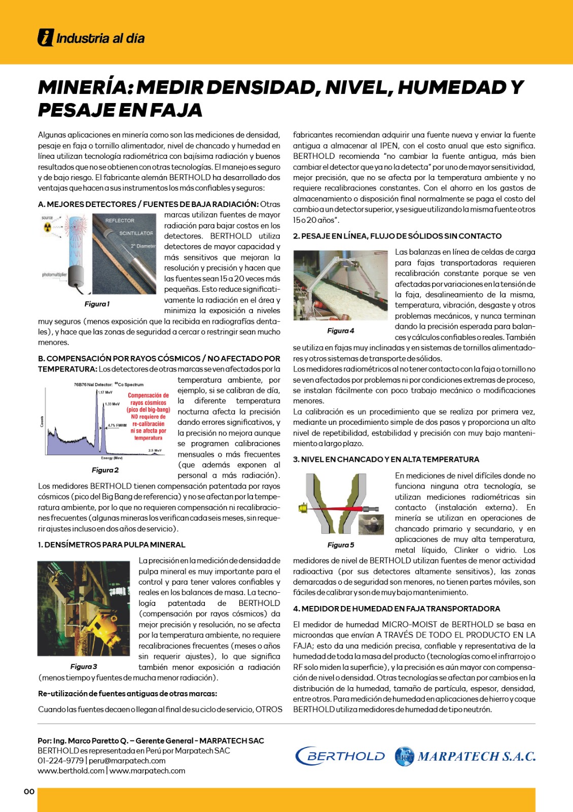 Mediciones Radiométricas en Minería – Berthold (2026)